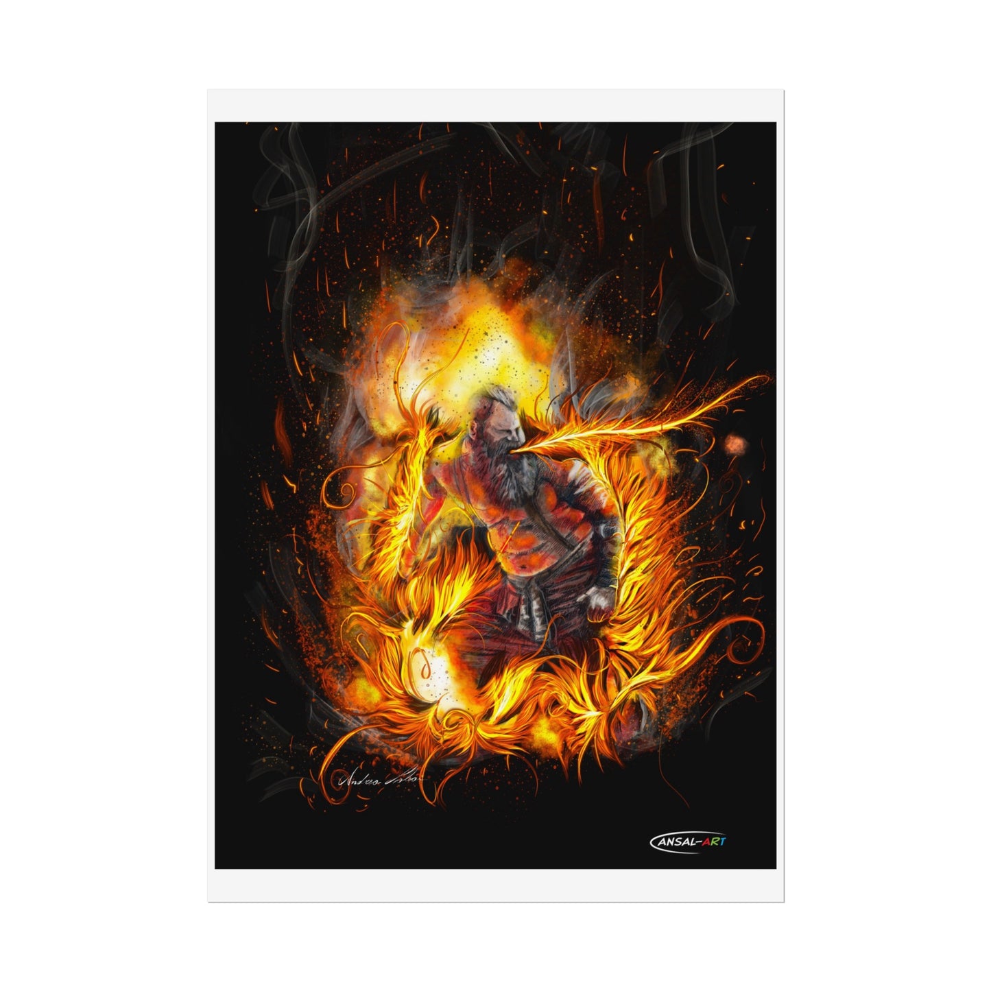 Fire-eater, Rolled Posters