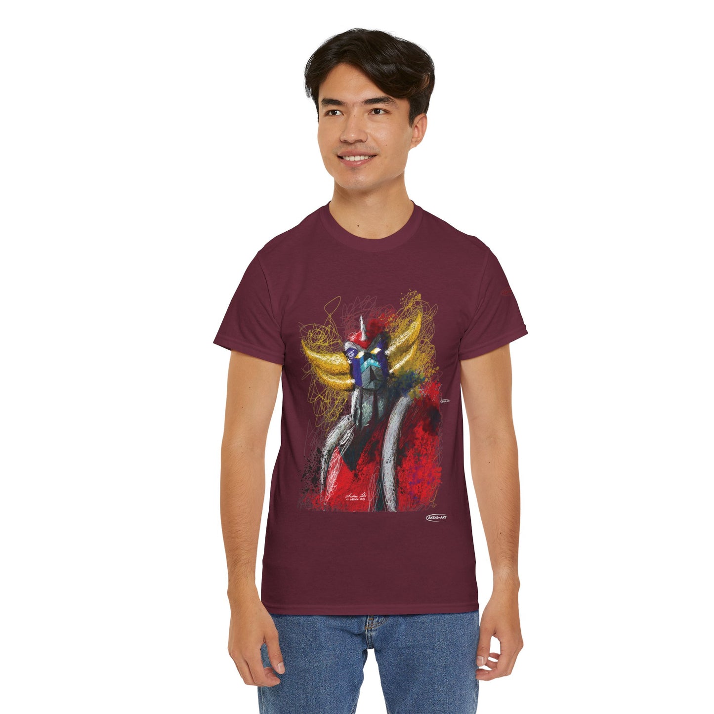 Goldrake ufo robot-Unisex Heavy Cotton Tee