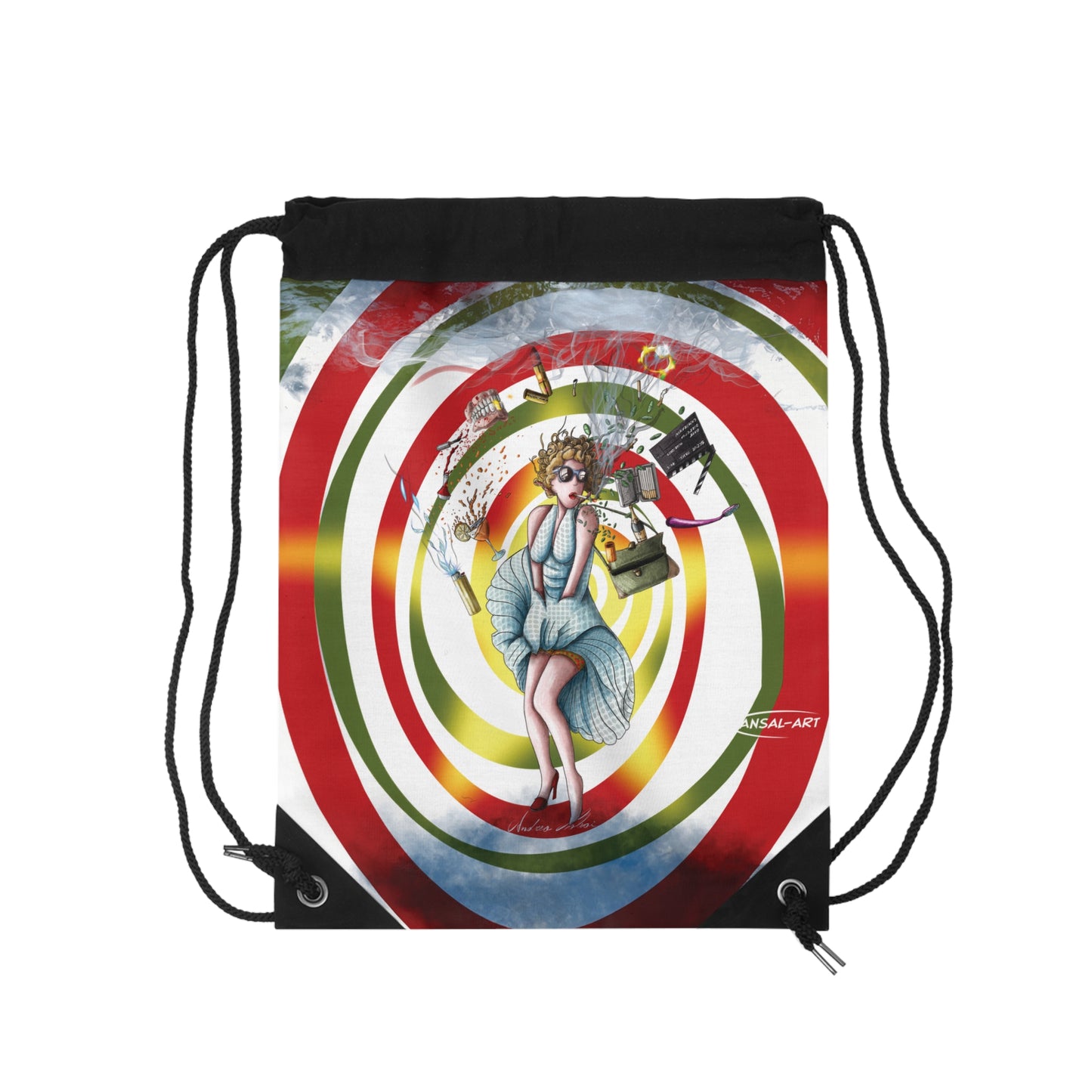 Marilyn -Drawstring Bag