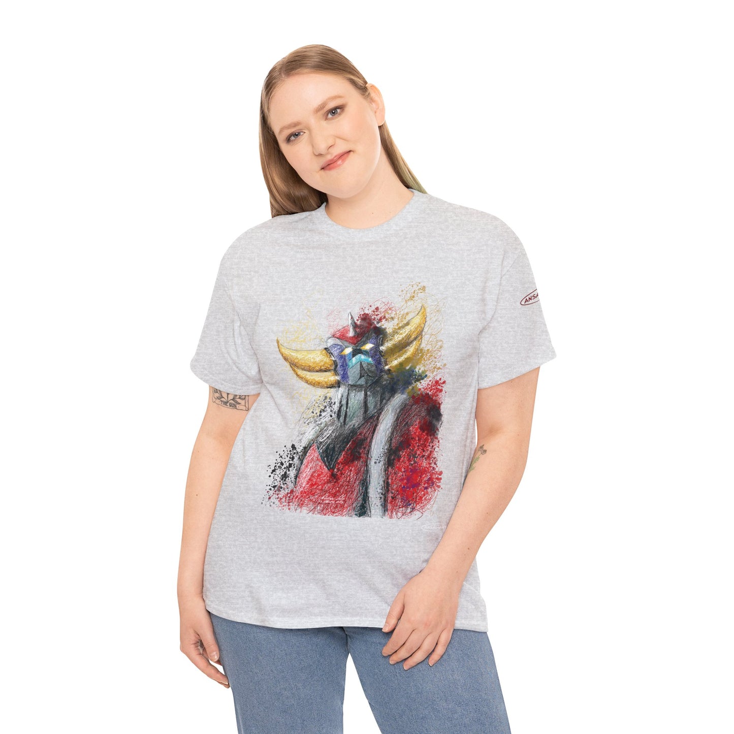 Goldrake ufo robot-Unisex Heavy Cotton Tee