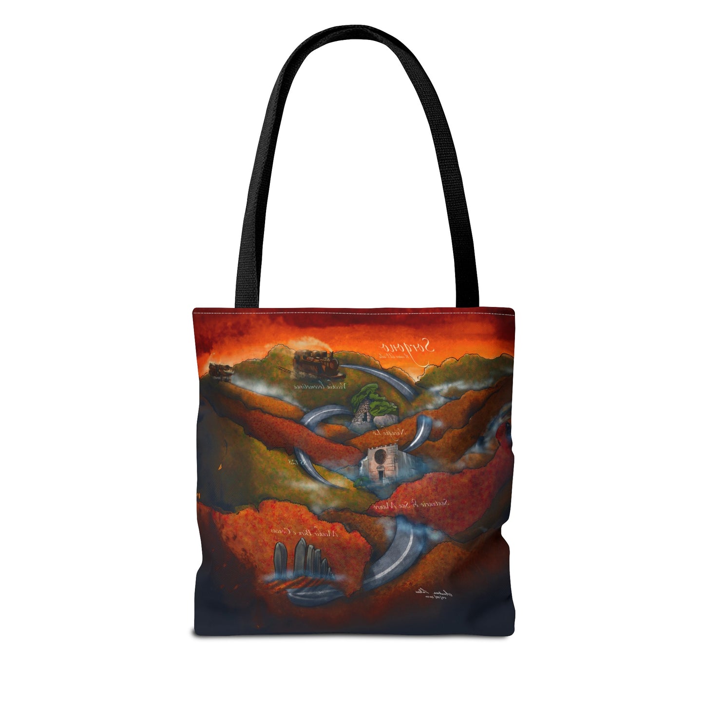 Sorgono-Tote Bag (AOP)