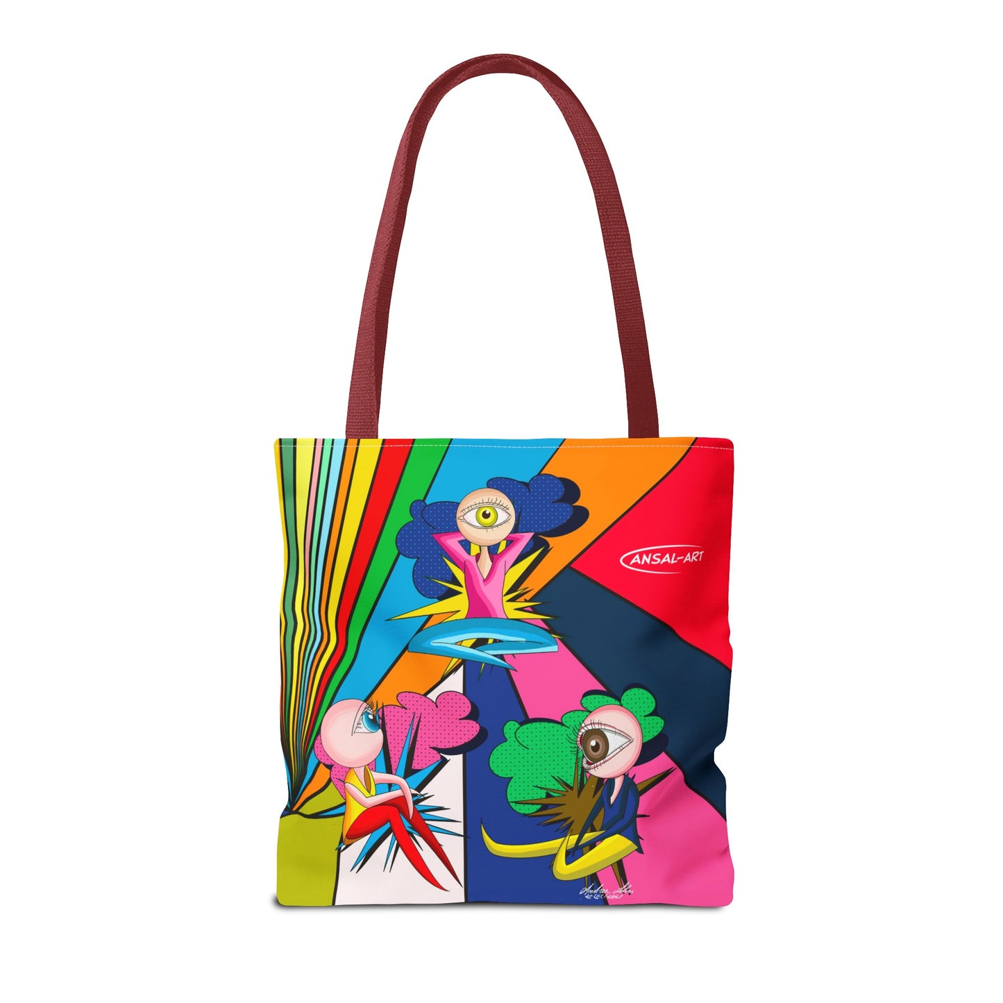 Pop eyes-Tote Bag (AOP)