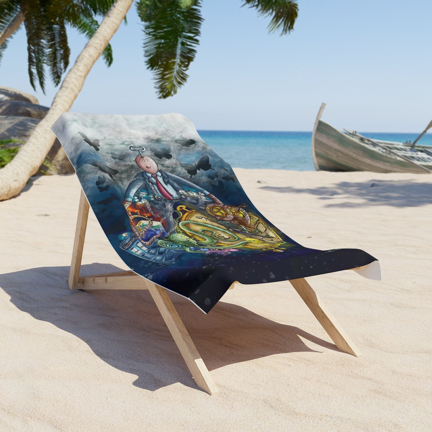 Tempus- Beach Towel