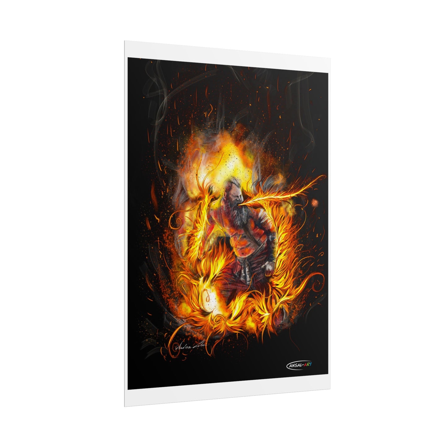 Fire-eater, Rolled Posters