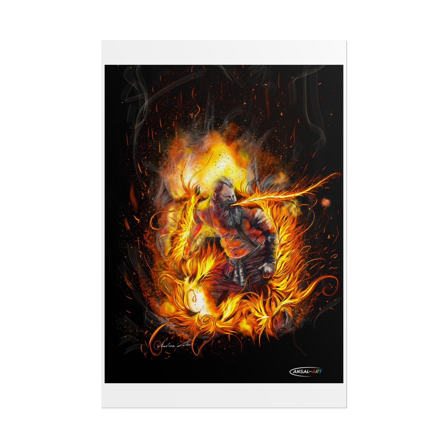 Fire-eater, Rolled Posters